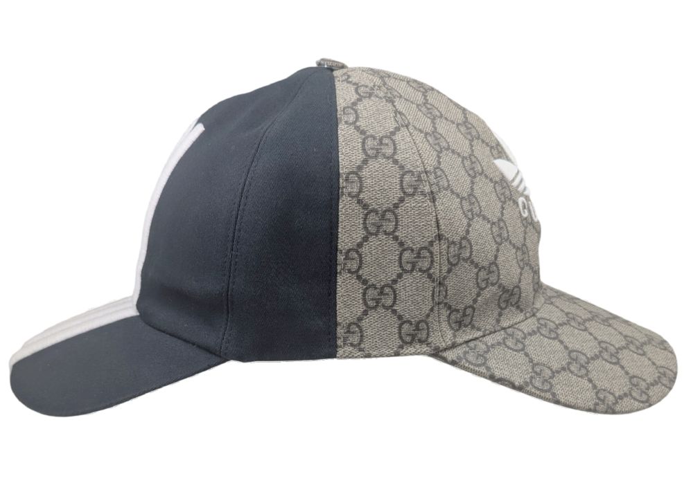 GUCCI adidas グッチ　アディダス　ダブルバイザー　キャップ　GG Gucci & Adidas Just Made a Double Sided Baseball Cap - M2