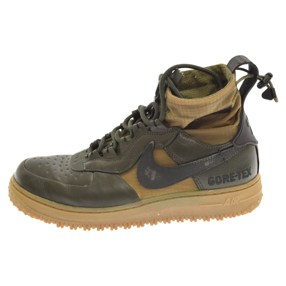 NIKE (ナイキ) AIR FORCE1 WINTER GORE-TEX sequoia CQ7211-300 エアフォース 1 ウインター  ゴアテックス US8/26cm