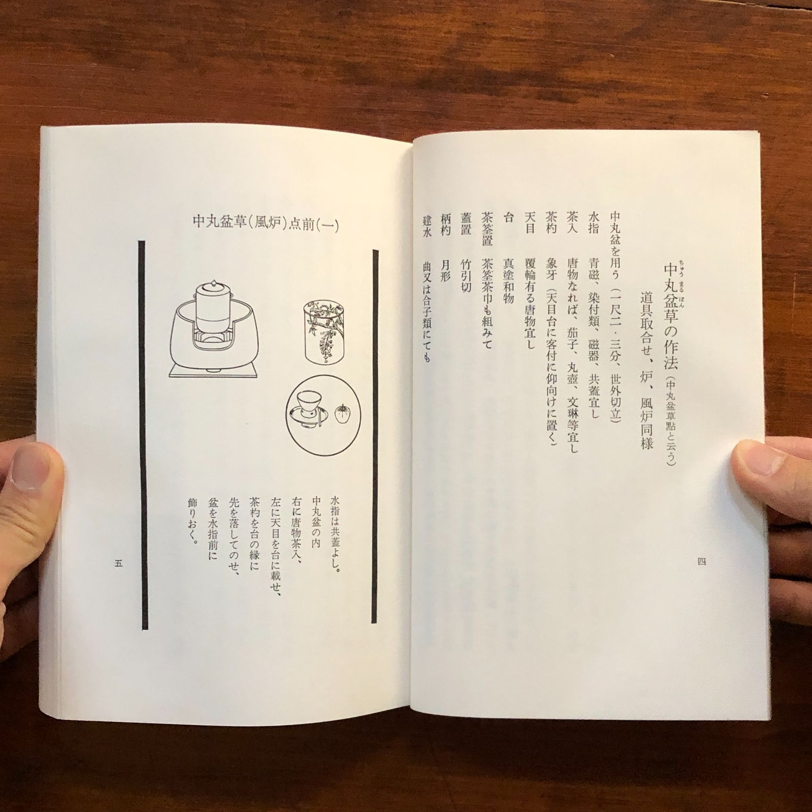 大日本茶道学会『丸盆全伝々書』(大円盆真行)『長盆台子伝書』(真行草)田中仙翁 大日本茶道学会『丸盆全伝々書』(大円盆真行)『長盆台子伝書