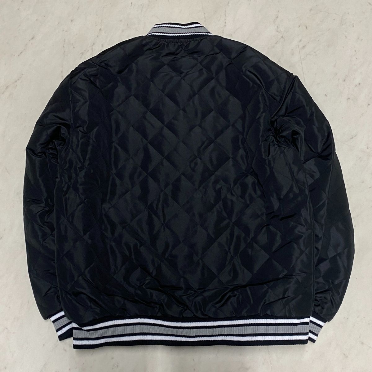 NFL ラスベガス レイダース チャンピオン 刺繍 スタジャン ジャケット XL NFL公式 JHデザイン Raiders ラスベガス レイダース 限定