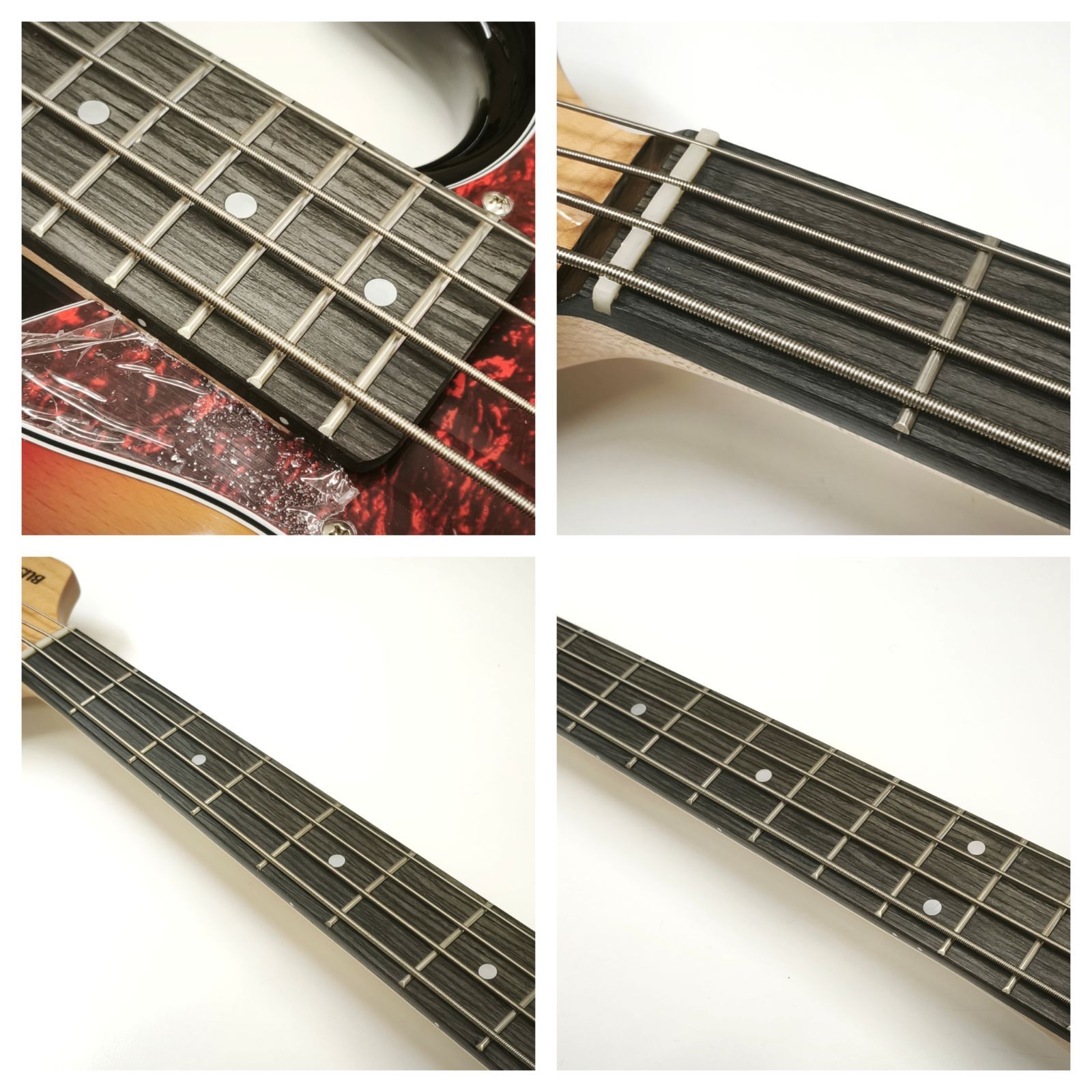 美品 未使用に近い】BUSKERS BJB-3 3TS エレキベース ケース付