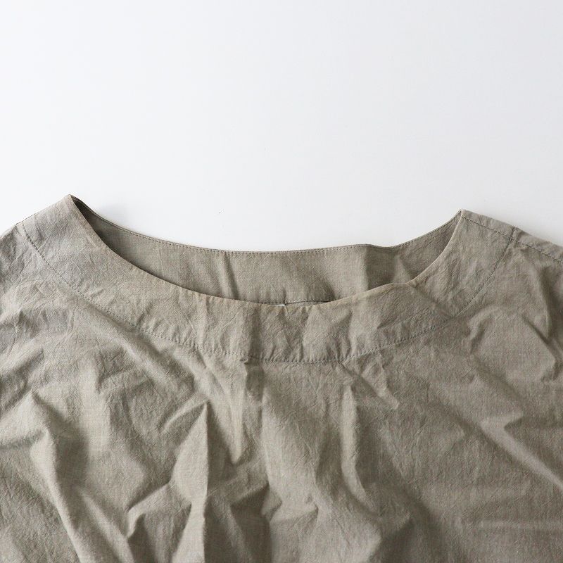 2024SS ヨリ Yoli Boat neck onepiece ボートネックワンピース 2