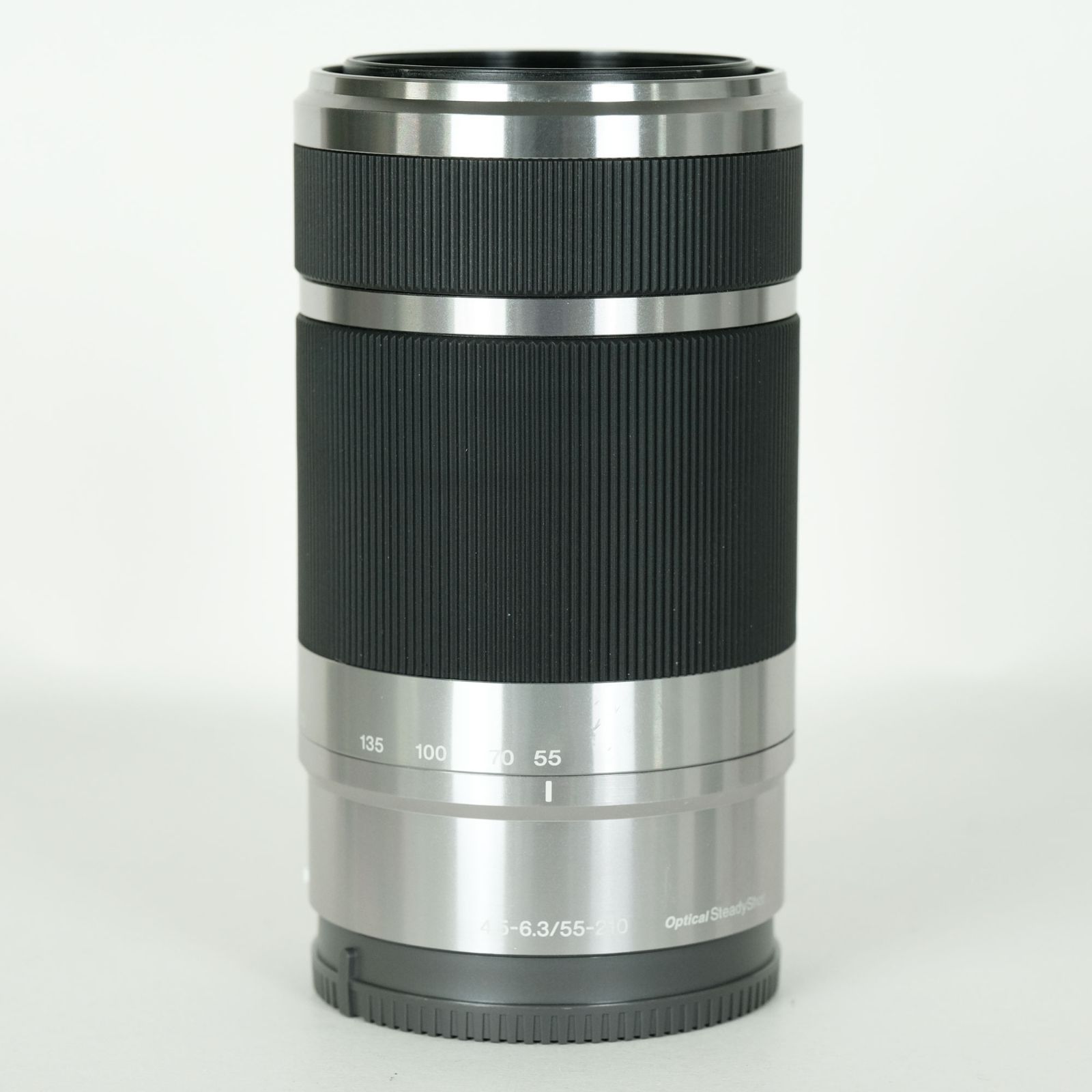 並品 注意事項あり フィルター付 SONY E 55 210 mm F 4 5 6 3 OSS シルバー ソニーEマウント