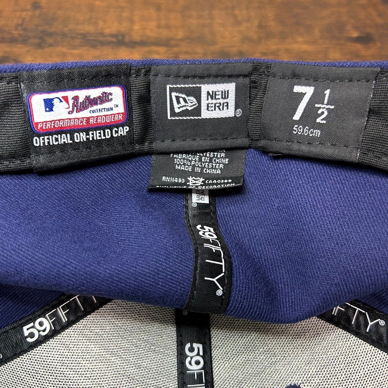 H66 ニューエラ 59fifty ミルウォーキー ブルワーズ 美品 1670