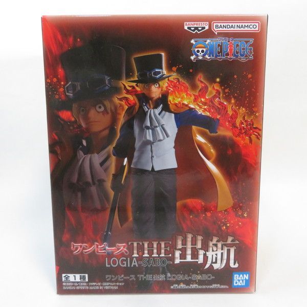 中古 未開封品 THE 出航 LOGIA ワンピース サボ BANDAI NAMCO
