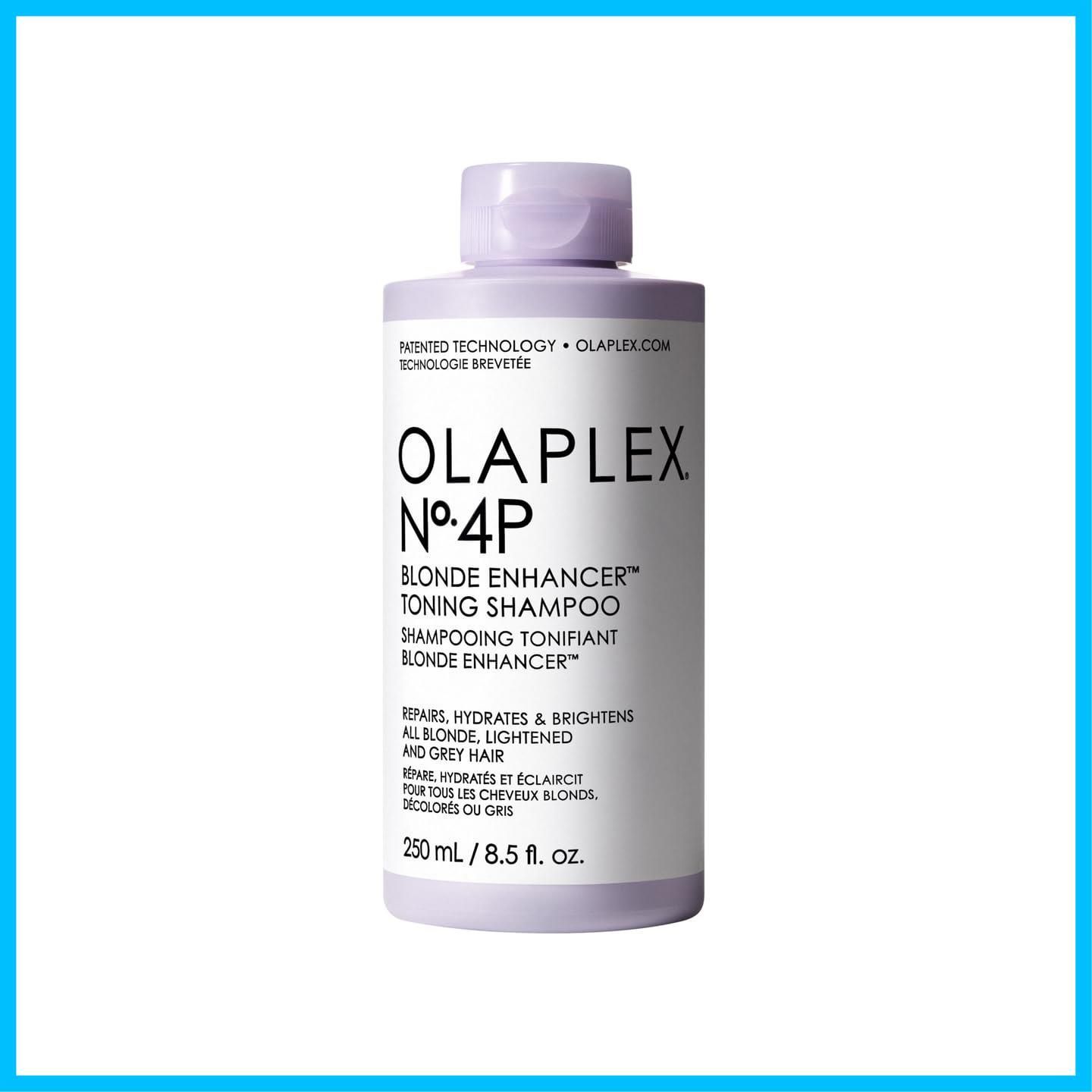【特価セール】ブロンドヘアー用 紫シャンプー オラプレックス 4P Blonde Enhancer No. Toning Shampoo Olaplex 250ml