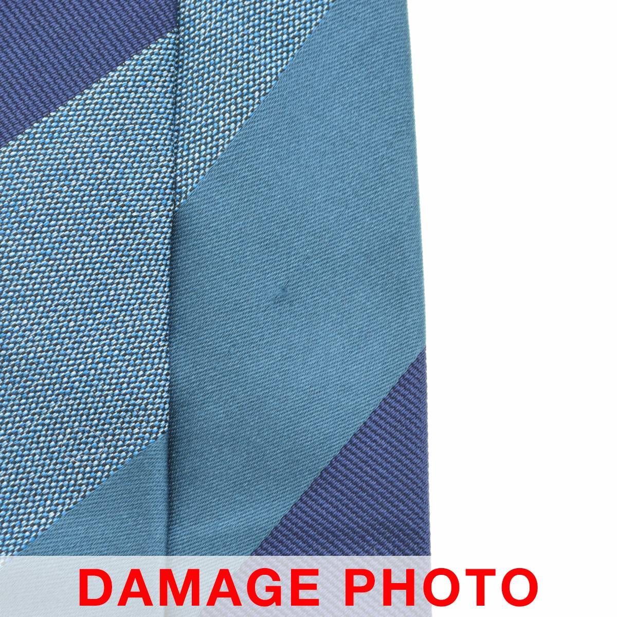 美品 タイユアタイ ネクタイ シルク レジメンタルストライプ セッテピエゲ タイユアタイ｜TIE YOUR TIE｜シルクタイ（セッテピエゲ