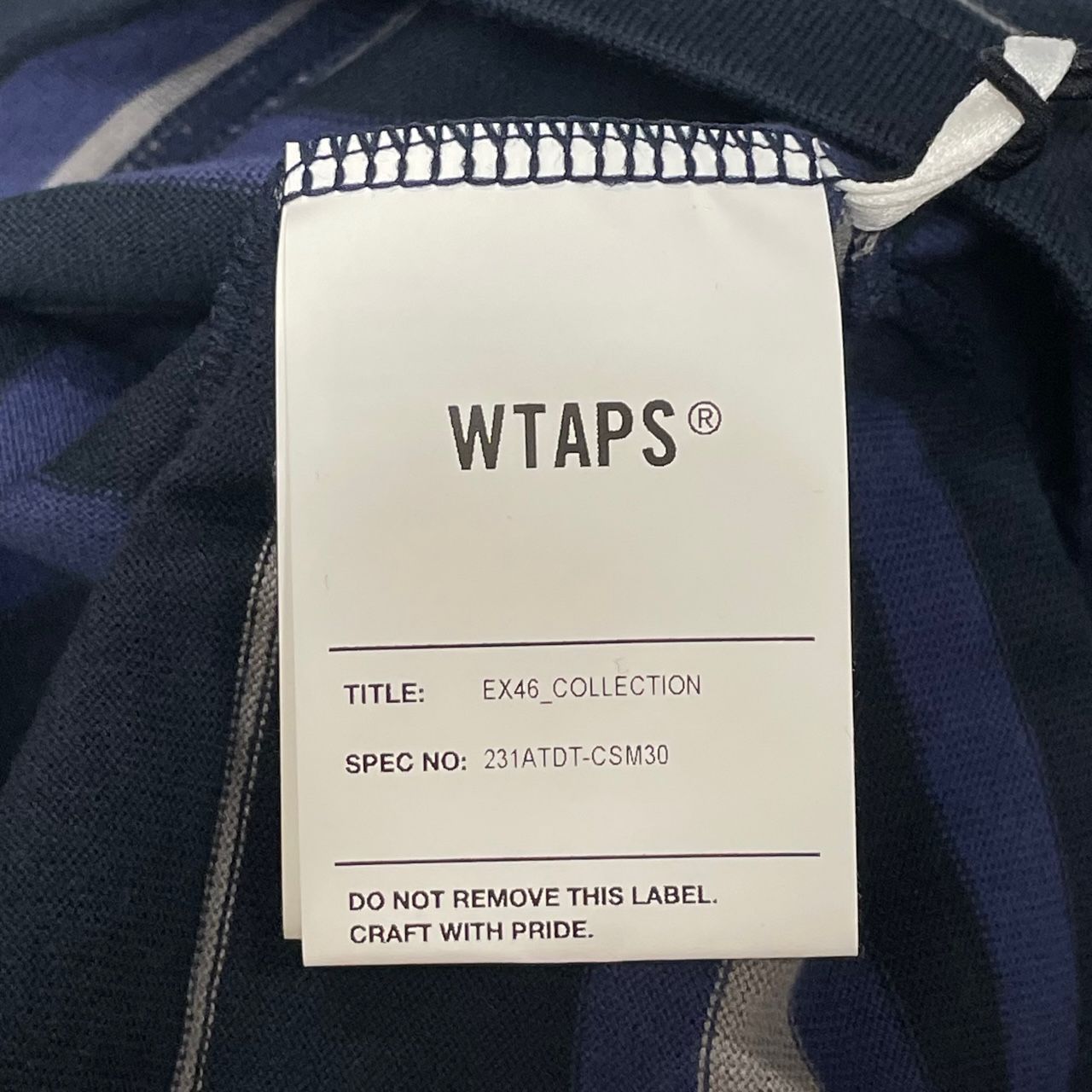 定価17600円 未使用品 WTAPS 23SS BDY 02 / SS / COTTON. TEXTILE