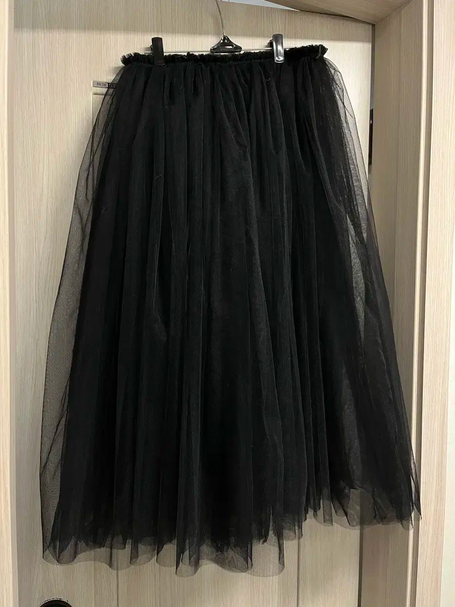 comme des garcons black COMME des GARCONS コム デ ギャルソン 黒 チュール スカート