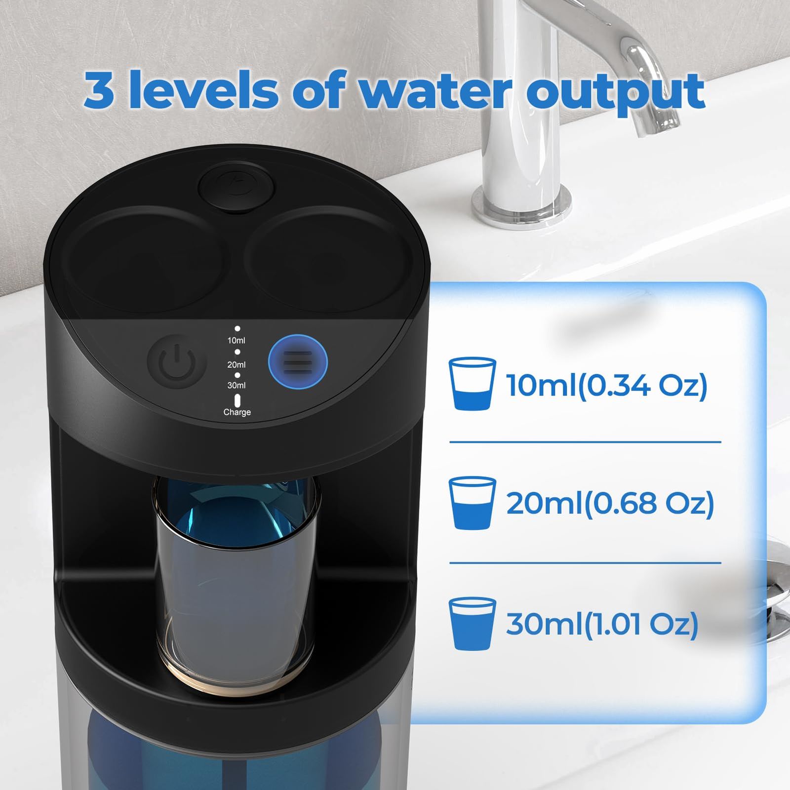 自動マウスウォッシュディスペンサー 550ml