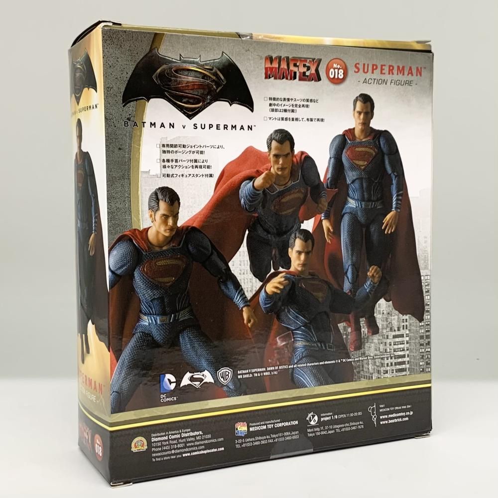 MEDICOM TOY - 【中古】未開封 メディコム・トイ バットマン vs スーパーマン ジャスティスの誕生 MAFEX No.024 ワンダーウーマン[17][240017702788] 中古】未開封 メディコム・トイ バットマン vs スーパーマン