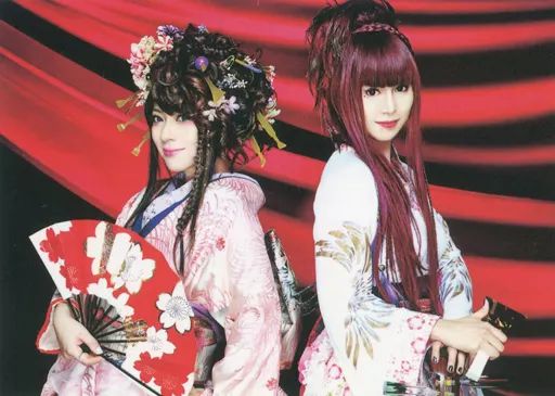 中古】コレクションカード(女性) 和楽器バンド/鈴華ゆう子・蜷川べに