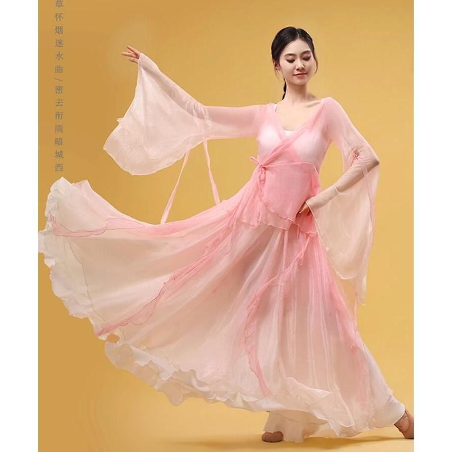 飄逸な子供古典ダンス服