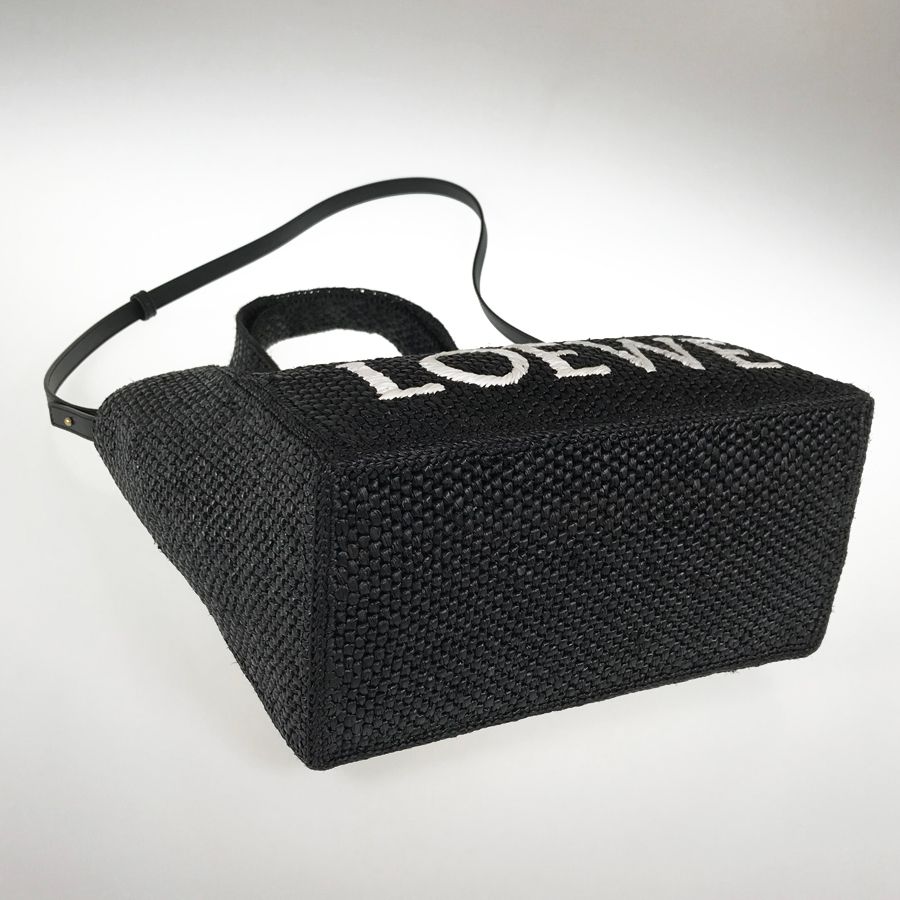 ロエベ LOEWE フォント ミディアム ラフィア トートバッグ sh