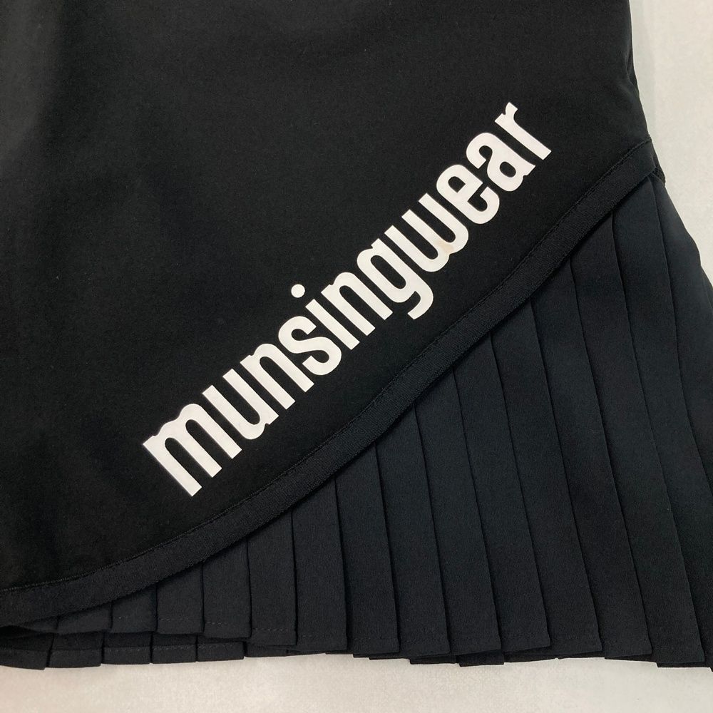 週末セール期間限定【美品】Munsingwearマンシングウエア黒ダウン ゴルフ Munsingwear（マンシングウェア） セール 公式 中綿ブルゾン