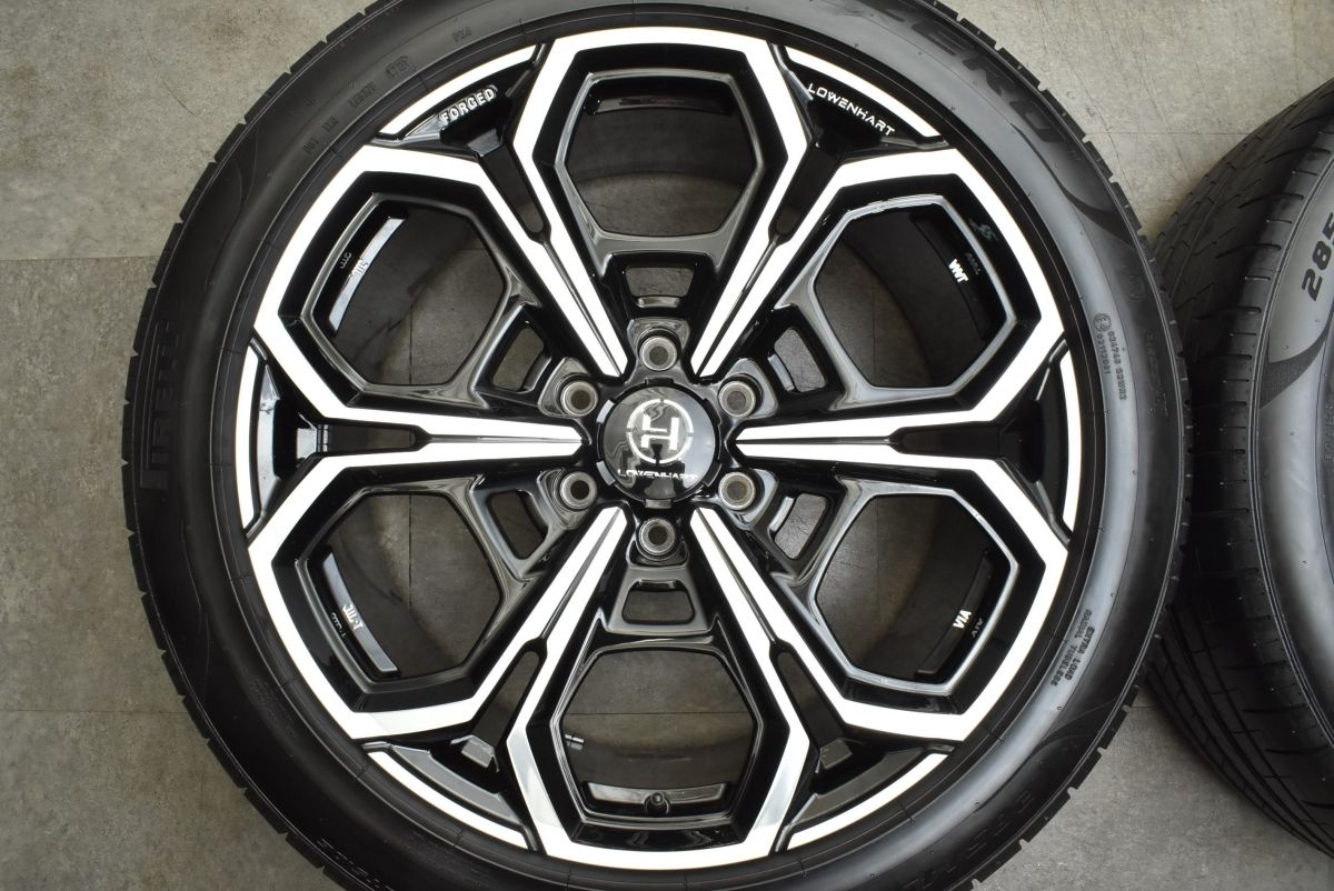 鍛造 バリ溝 レーベンハート FLG_1 22in 10J 50 PCD139.7 ハブ径95ｍｍ ピレリ 285 45R22 レクサス LX600 ランドクルーザー300 FFCRYSTALESIA_COM