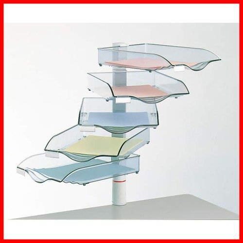 ライオン事務器 机上用品 ノーバス社製 レタートレー 360度回転タイプ No.7205 ライオン事務器 レタートレー (ドイツ・ノーバス社製) No.7203 31736