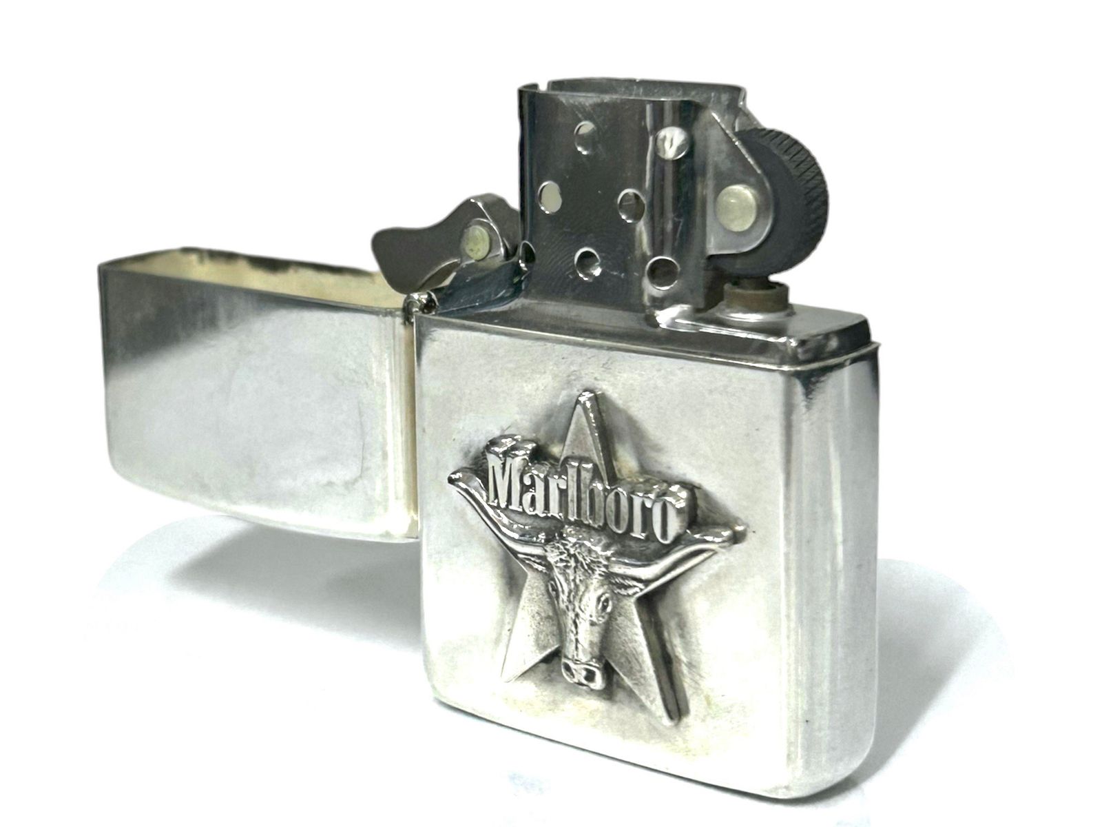 zippo (ジッポー) Marlboroマルボロ ロングホーンスター Sterling ...