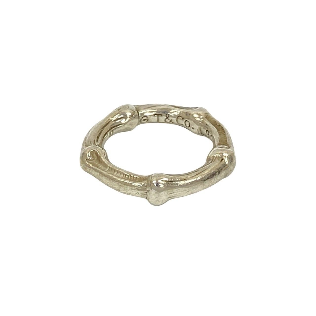 極 美品 TIFFANY&Co. ティファニー バンブー リング シルバー925