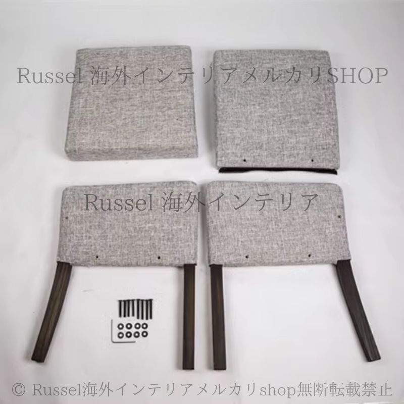 ダイニングチェア 一人掛け リビング 椅子 組み立て 無垢材 ベンチ 