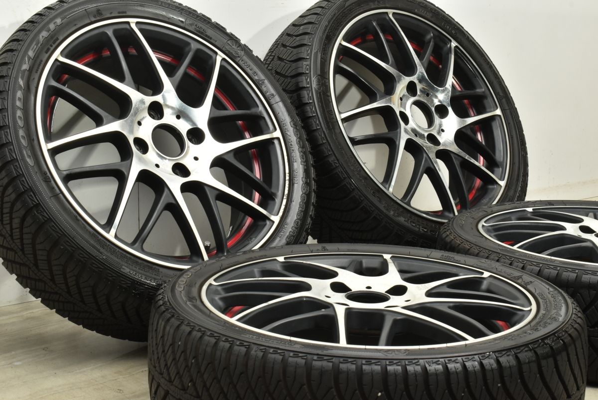 オールシーズンタイヤ CONCEPT CK-8F 15in 5J 45 PCD100 グッドイヤー ベクター 4Seasons 165 50R15 タント ムーヴ ワゴンR ゼスト