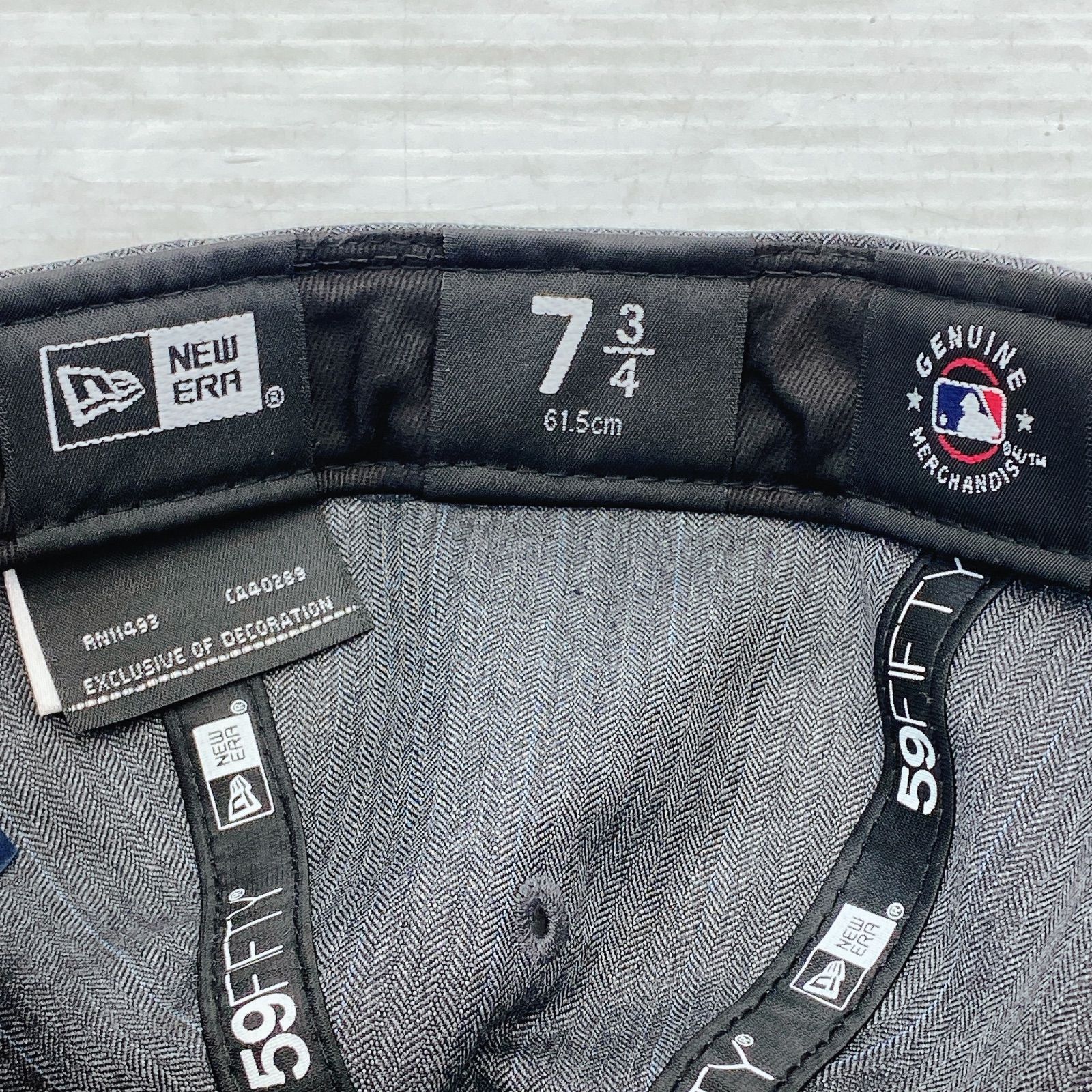□NEW ERA 59FIFTY SCABAL ロサンゼルス・ドジャース グレー 7 3/4 