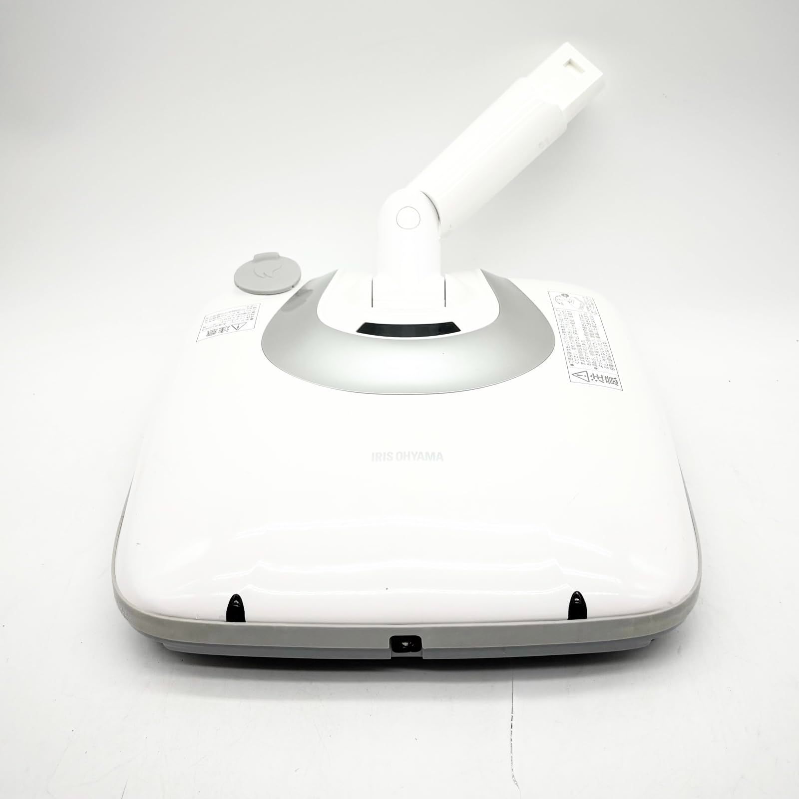 アイリスオーヤマ 電動モップ コードレス 2way 水拭き 乾拭き フロアワイパー パワフル振動 自立式 水噴射 LED搭載 IC-M01-W 1393