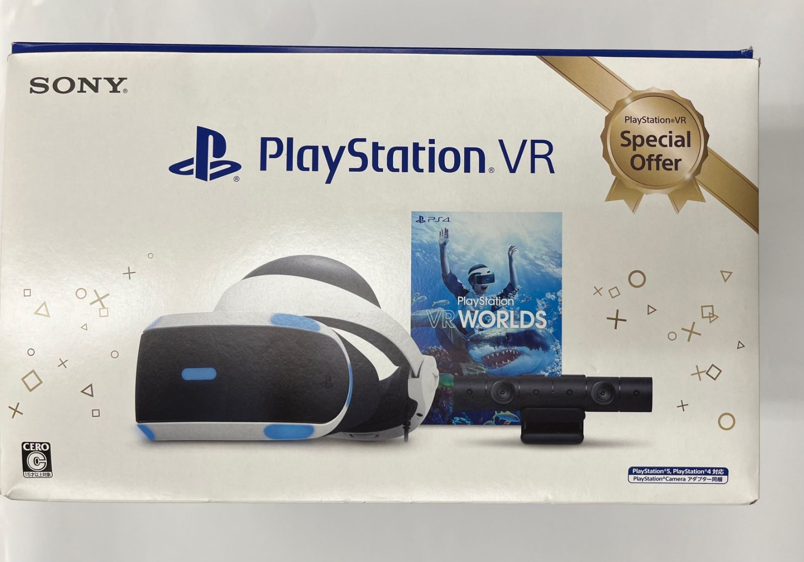 美品 【SONY】【PSVR】ソニー『PlayStation VR(プレイステーションVR)』CUHJ-16012 ゲーム機周辺機器 1週間保証 -  ゲーム