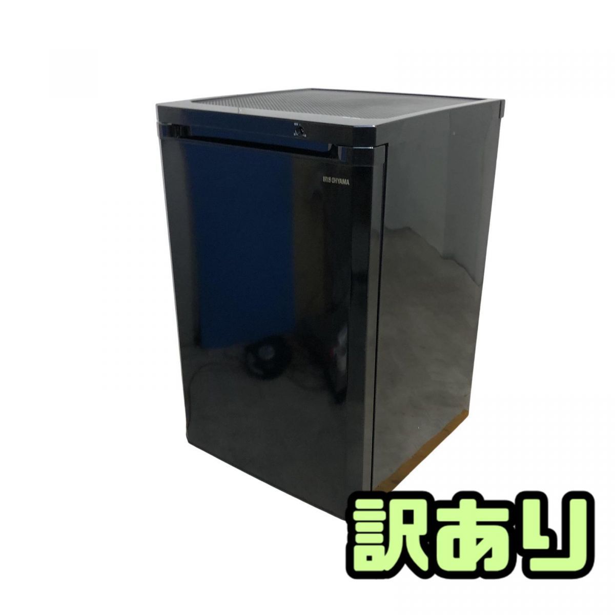 ♥訳あり 冷凍庫 85L IRIS OHYAMA アイリスオーヤマ 製 1ドア 前開き ブラック IUSD-9B-B FBK857317相