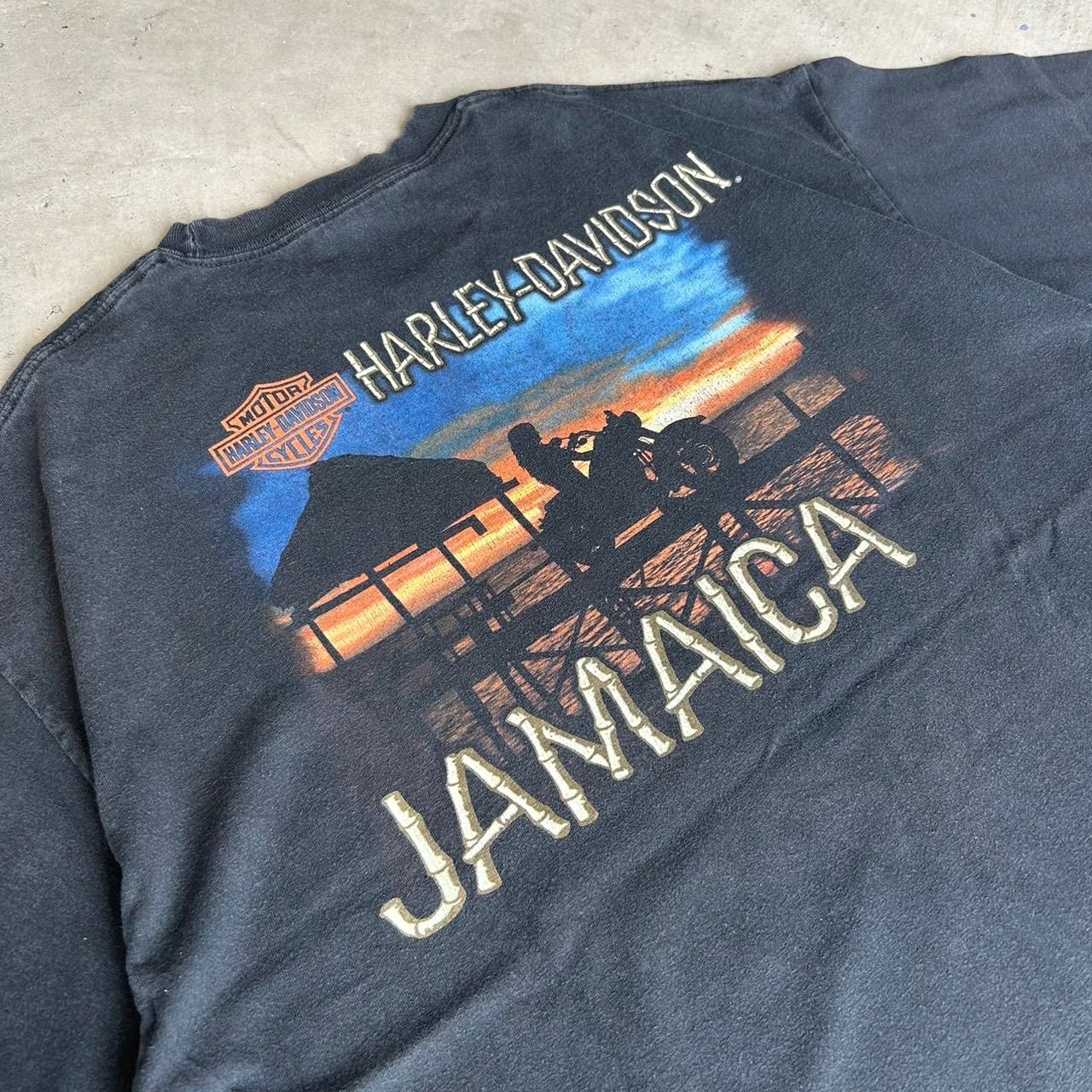 Harley Davidson ハーレーダビッドソン Jamaica Tシャツ XL 両面 