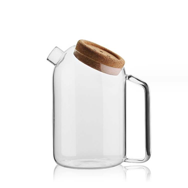 ガラスポット。約800ml 冷水筒 800ML 1200ML 1800ML 耐熱ガラス ガラスポット 麦茶