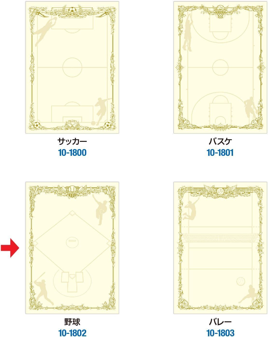 全国送料無料】 郵便受けにお届け プリンター対応 スポーツ賞状用紙 A4