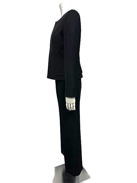 TOKYO SOIR 東京ソワール スーツ パンツスーツ サイズ7 ブラック レディース_S02_セルモアから _s-0223-r02