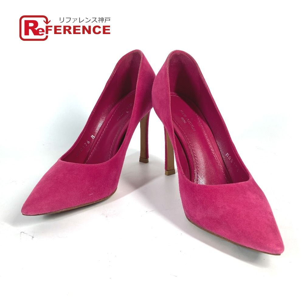 LOUIS VUITTON ルイヴィトン パンプス ハイヒール スエード