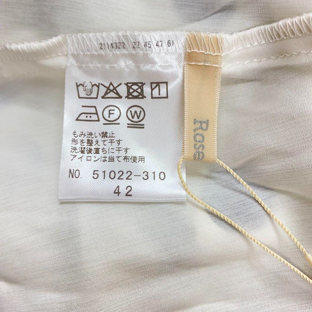  m 4943 ローズティアラ Rose Tiara パフスリーブドットチュニック 半袖 チュニック