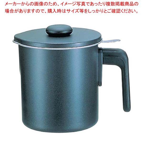 ブラックフィギュア オイルポット(シルバーストーン加工)D-047 1.2L