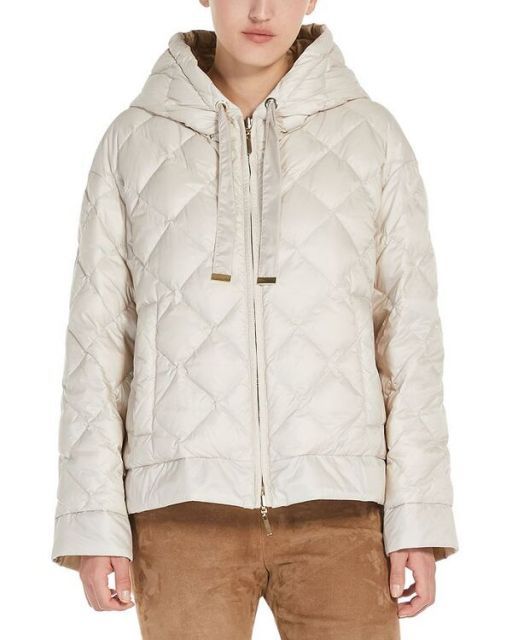 【送料無料】 マックスマーラ レディース ジャケット・ブルゾン アウター The Cube Disoft Quilted Jacket Sand