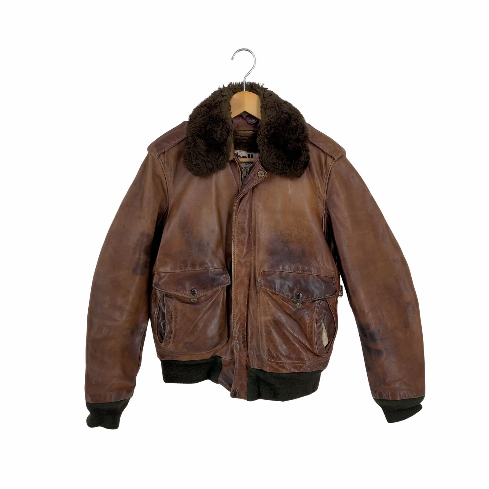 ショット Schott A-2 レザー フライトジャケット ボアライナー
