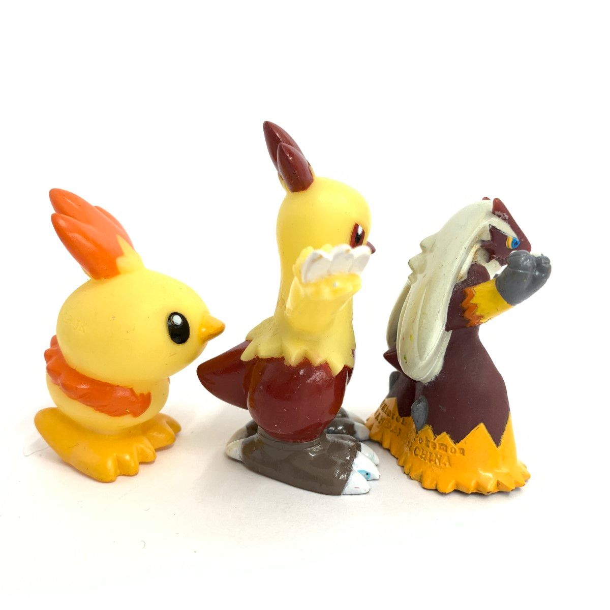 Pokemon ポケモン ポケモンキッズ アチャモ ワカシャモ バシャーモ 色