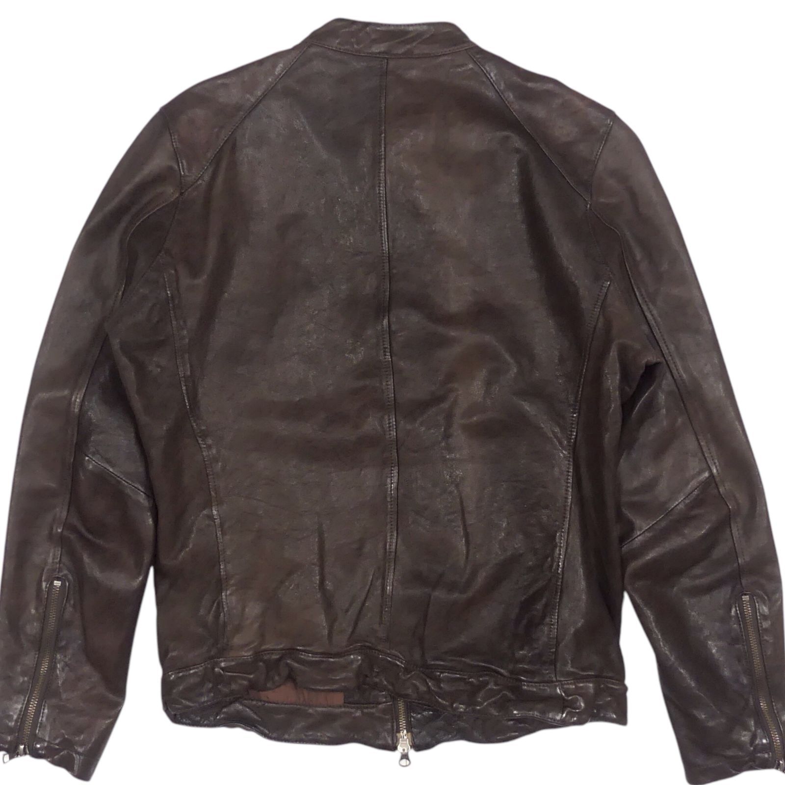 Nano universe ナノユニバース ライダースジャケット M 本革 シングル