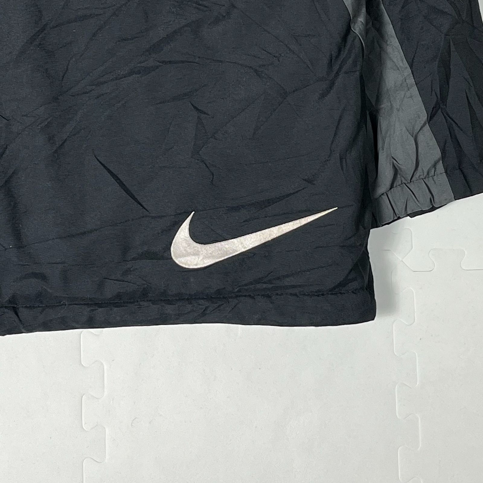 NIKE ナイキ ナイロンジャケット ドローコード 中綿 INDIA製 メンズXL 