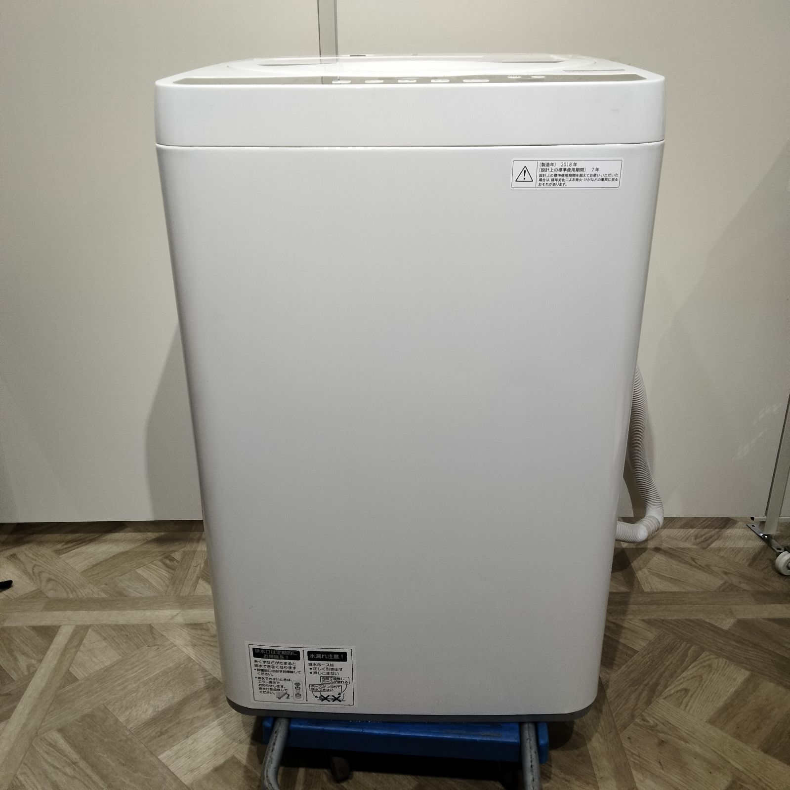 N-6378] SHARP 18年製 全自動電気洗濯機 4.5kg ES-GE4B-C - メルカリ