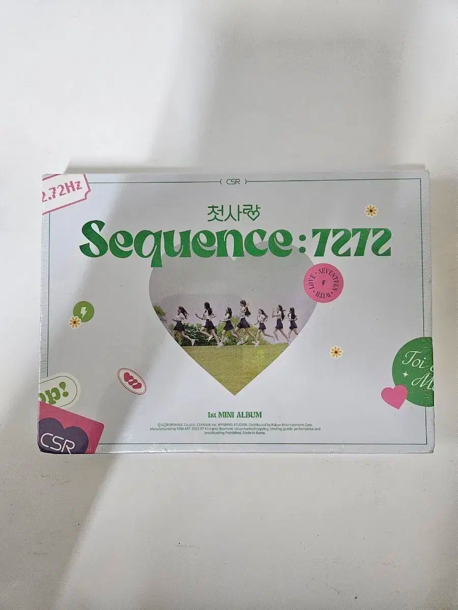 Sequence : 7272: CSR◇1st Mini Album韓国盤 Sequence : 7272: CSR◇1st Mini Album韓国盤