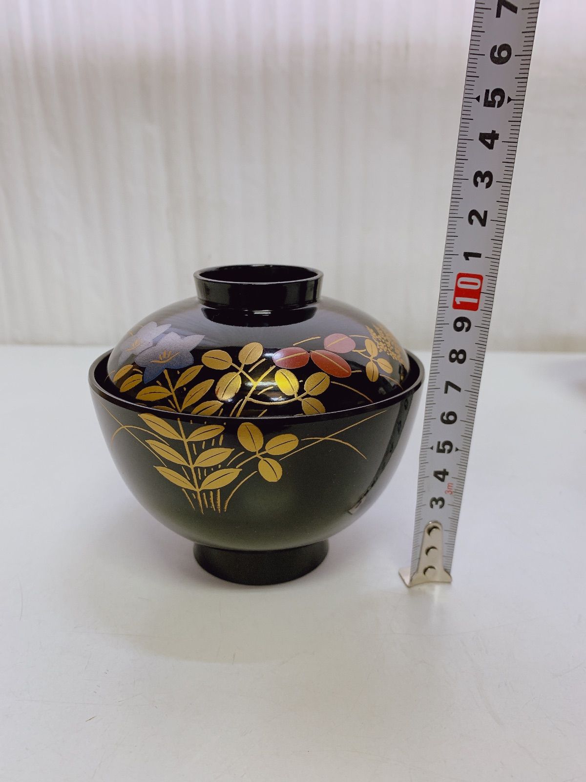 ①会津塗り 清山 木製黒漆秋草シリーズ お膳 25.5×35cm 硯箱 秋草 | 【会津漆器・会津塗り専門店】会津名匠華蔵｜公式