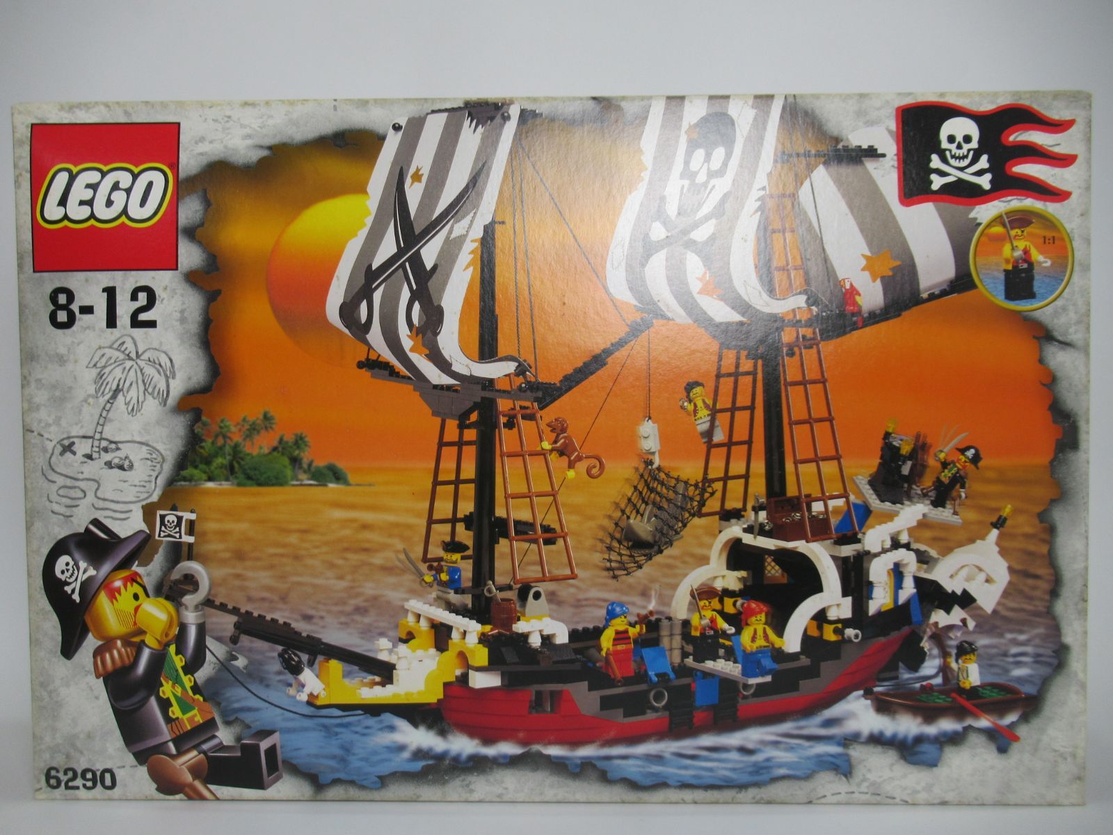 LEGO 新品未開封 レゴ 南海の勇者シリーズ ダークコラーダ号 ＃6290 Pirate Battle Ship/Red Beard Runner  - メルカリ