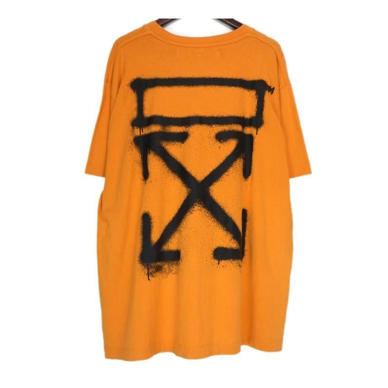 Off-White スプレーアローボウリングシャツ オフホワイト OFF WHITE 20SS 【 OMAA038R20185015 】 バック