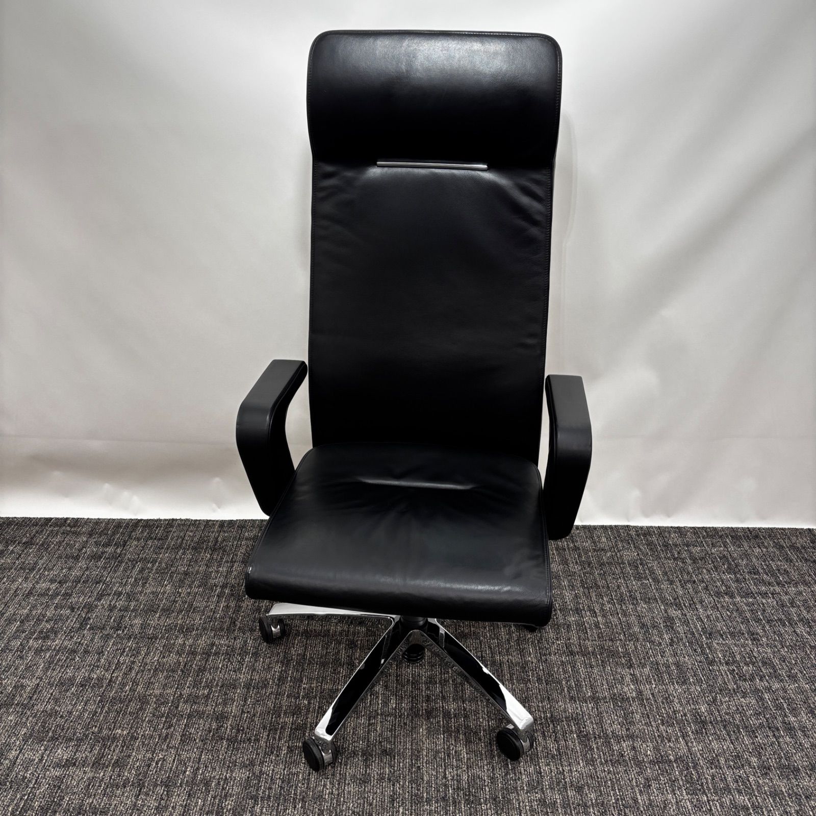 カリモク家具 karimoku WT33モデル 1人掛けソファ 本革張 カリモク本革