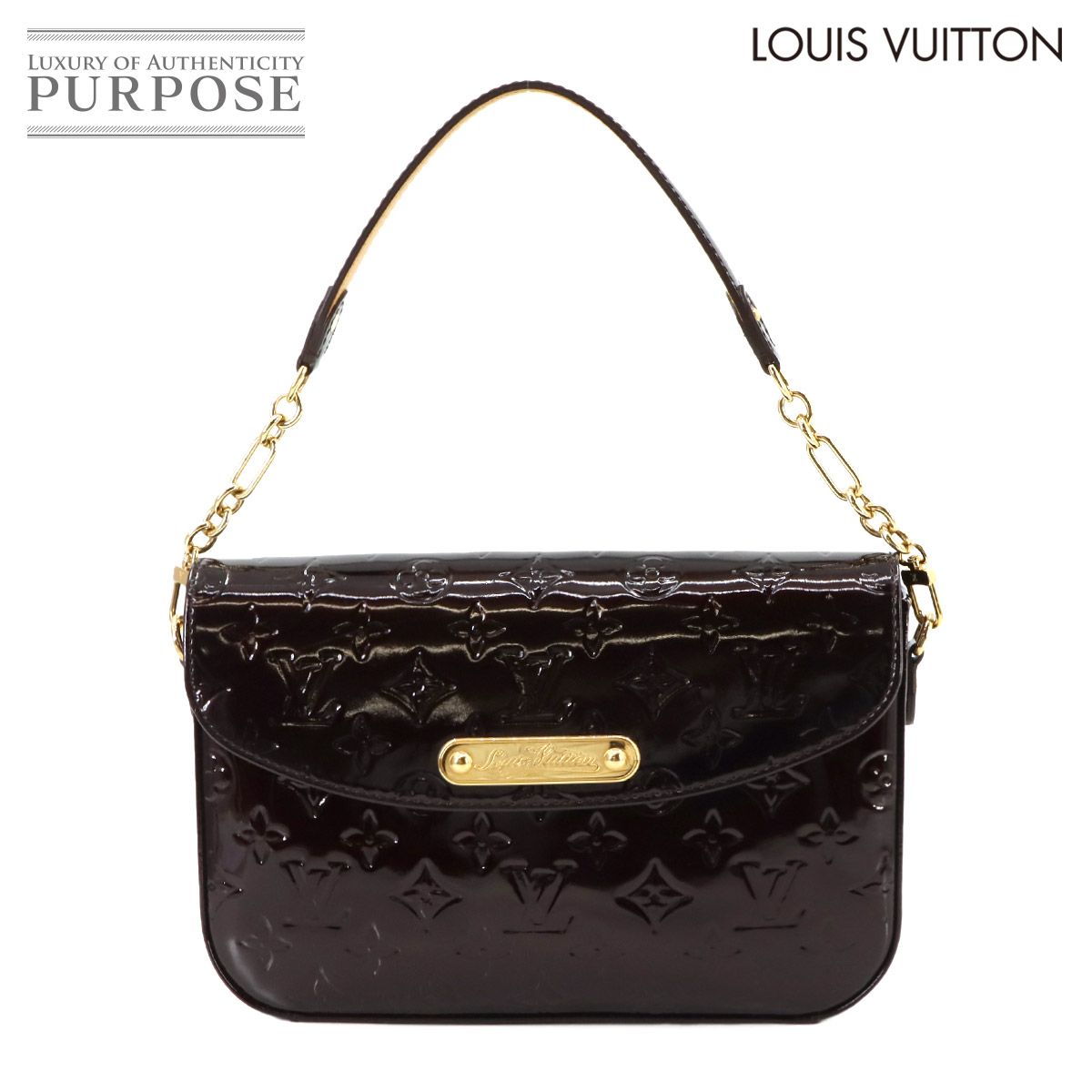 新品同様 ルイ ヴィトン LOUIS VUITTON モノグラム ヴェルニ ロデオ 