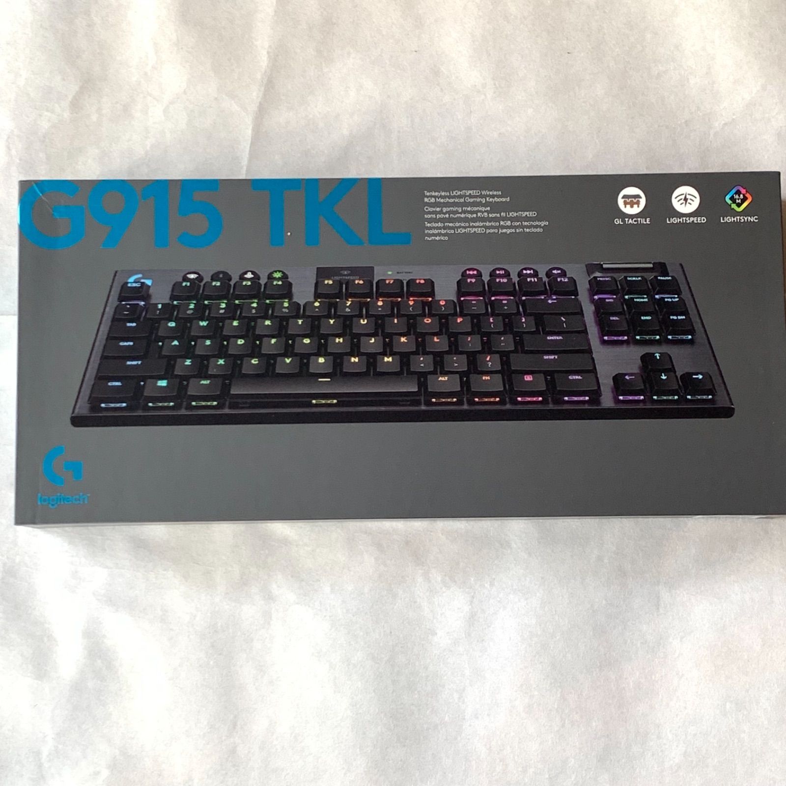 品質保証安い ◇新品未使用◇ロジテック G915 TKL TCBK ワイヤレスの