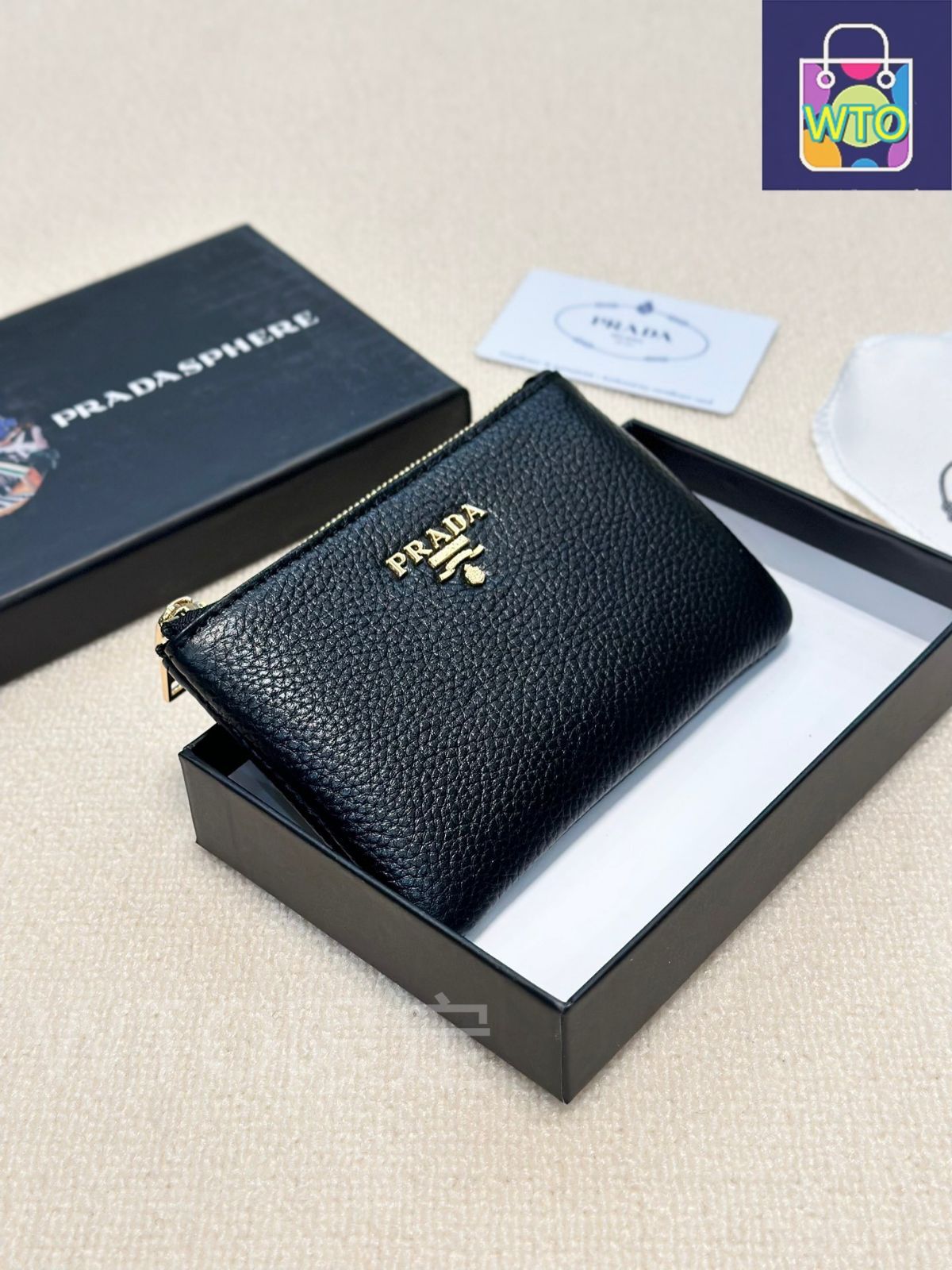 ※専用の商品です。プラダ PRADA 財布 コインケース 中古・古着通販】PRADA (プラダ) コインケース ブラック